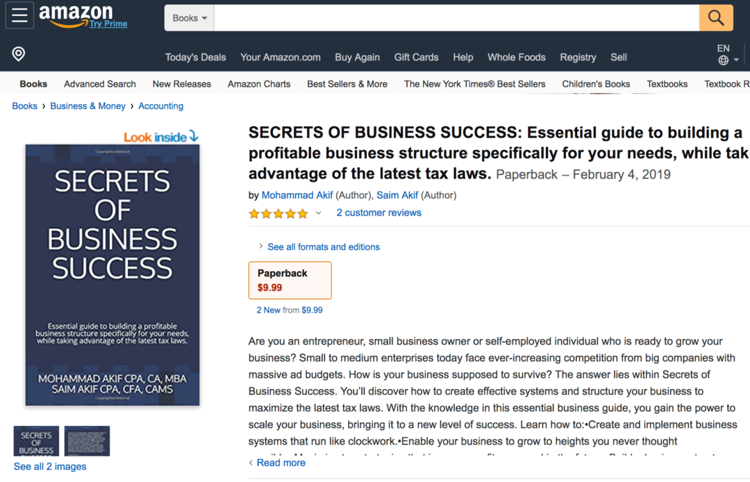 business matters secrets of success