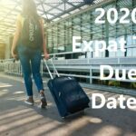 2020 Expat Tax Due Dates