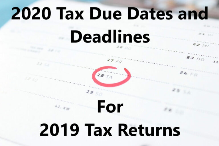 2020 Tax Due Dates and Deadlines for 2019 Tax Returns AKIF CPA