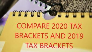 2020 tax brackets vs. 2019 tax brackets