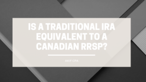 Traditional IRA and Canadian RRSP: equivalents and differences