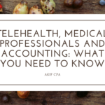 telehealth medical professionals and accounting