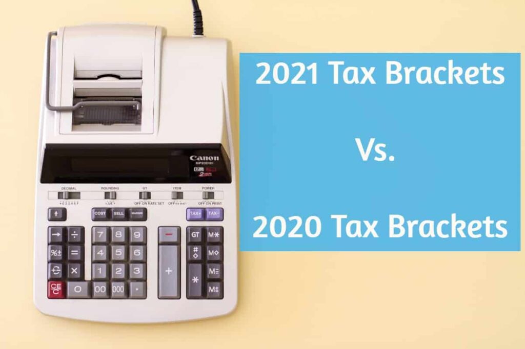 2021 or income tax brackets
