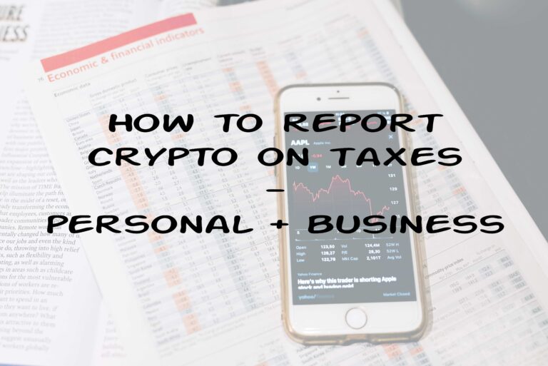 how to record crypto trades for taxes