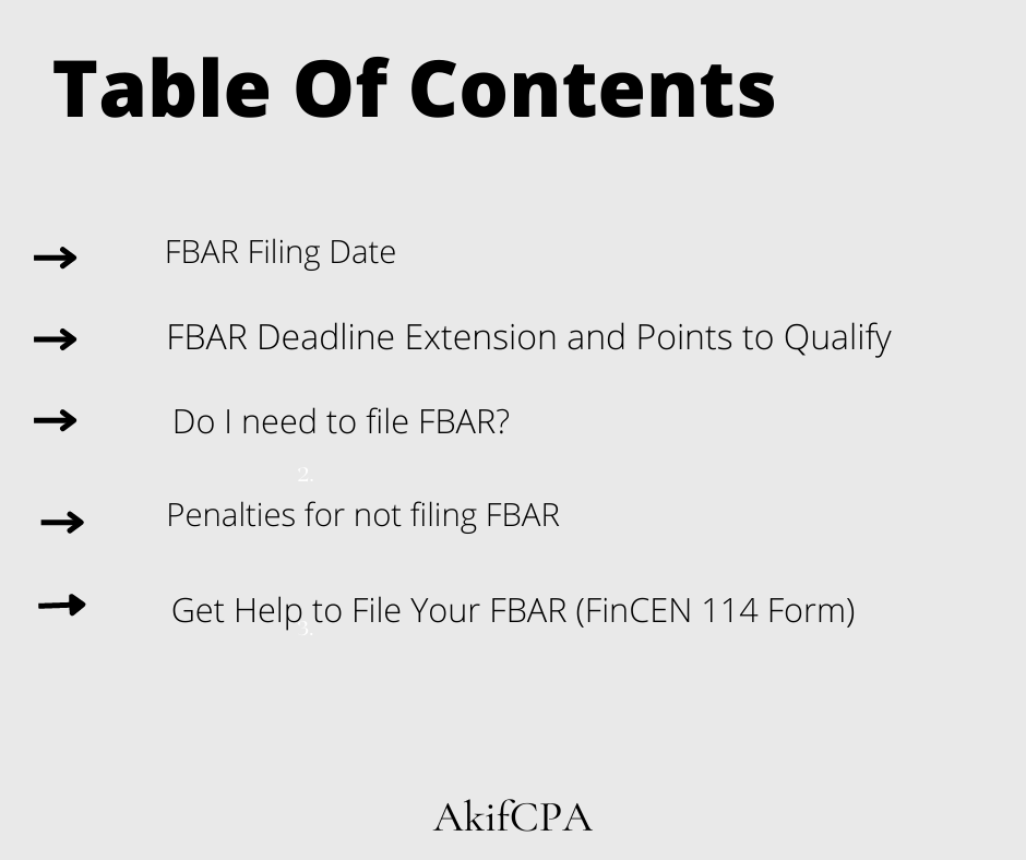 FBAR Deadline 2021 & Steps to Know If You Have Missed AKIF CPA