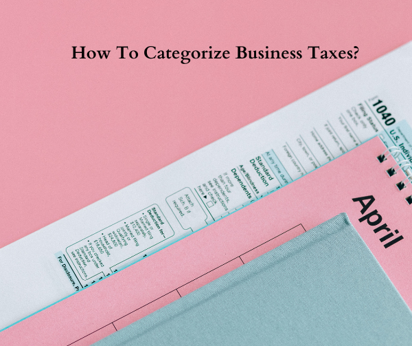 How To Categorize Business Taxes
