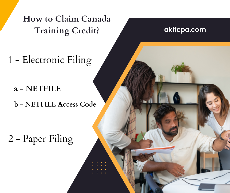 Claiming Canada Training Credit