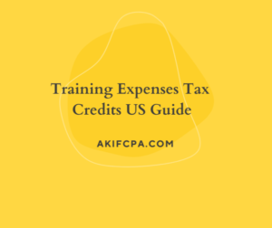 Training Expenses Tax Credits US Guide