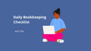 Daily Bookkeeping Checklist