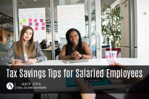 tax saving tips for salaried employees